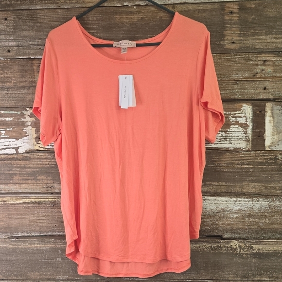 Philosophy Women's Coral Top, Plus Size 1X, NWT - Picture 1 of 5